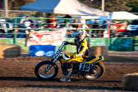 2016 August California Flat Track Association Motorcycle racing Saturday night