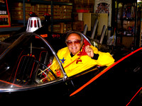 2007 Visit to George Barris Shop to shoot the Monkeemobile and the Batmobile